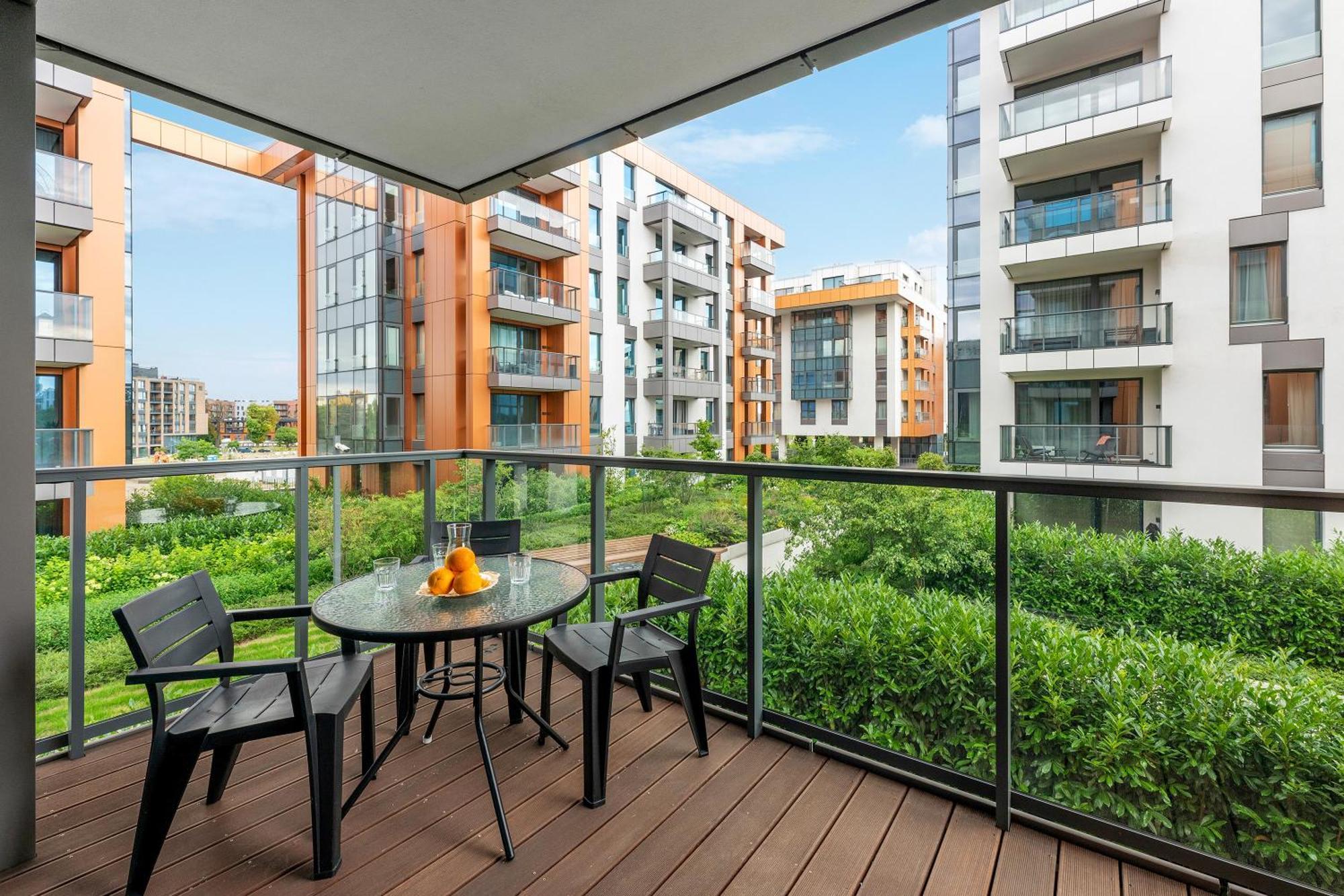 Blue Mandarin Riverside Premium Sauna & Gym Gdaňsk Exteriér fotografie